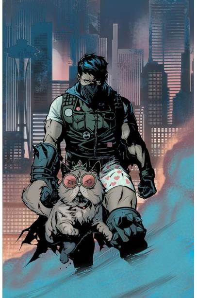 DUNGEON CRAWLER CARL SPECIAL EDITION #0 CVR H NATHAN GOODEN ABSOLUTE BATMAN HOMAGE 2 FOIL FULL ART VAR