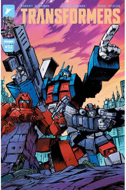 TRANSFORMERS #32 CVR B DANIEL WARREN JOHNSON & MIKE SPICER VAR