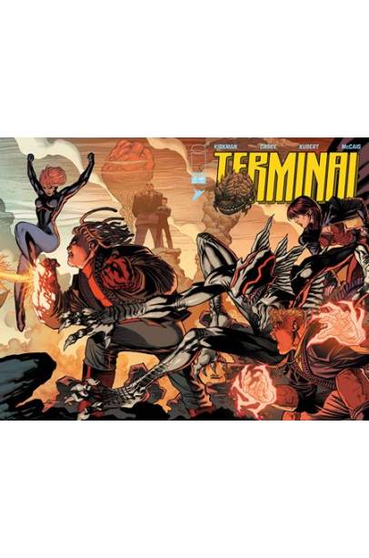TERMINAL #1 CVR B ANDY KUBERT & DAVE MCCAIG CONNECTING WRAPAROUND VAR (MR)