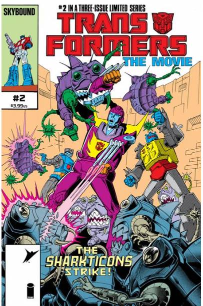 THE TRANSFORMERS THE MOVIE 40TH ANNIVERSARY EDITION #2 (OF 3) CVR B DON PERLIN & IAN AKIN & BRIAN GARVEY VAR
