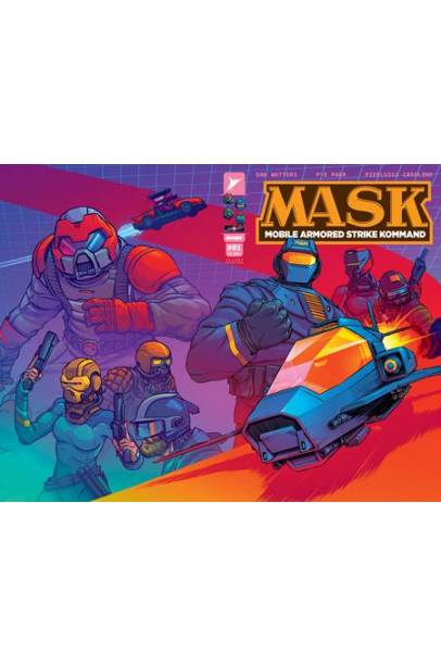MASK #1 2ND PTG CVR B PYE PARR WRAPAROUND VAR