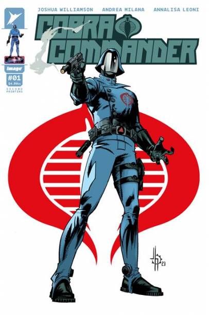 COBRA COMMANDER #1 (OF 5) CVR A JASON HOWARD Second Printing