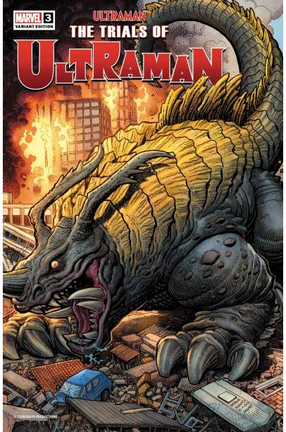 TRIALS OF ULTRAMAN #3 (OF 5) ART ADAMS KAIJU VAR 1 IN 25