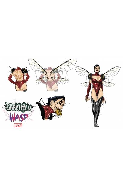 DARKHOLD WASP #1 TORMEY DESIGN VAR 1 IN 10