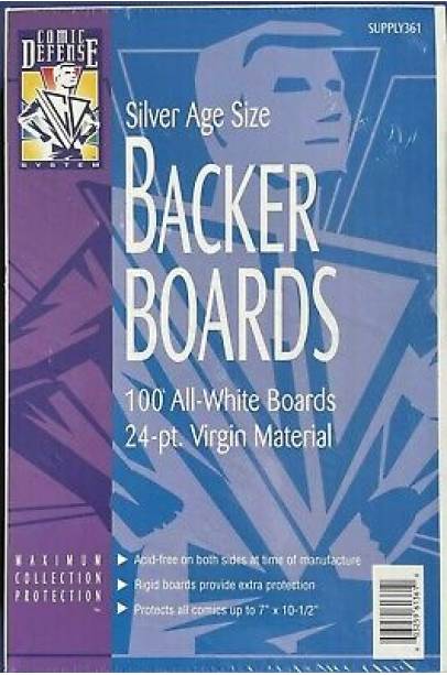 BACKING BOARD SILVER AGE SIZE