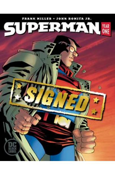 Superman Year One #2 Cover D Variant Frank Miller Cover Signed By John Romita Jr