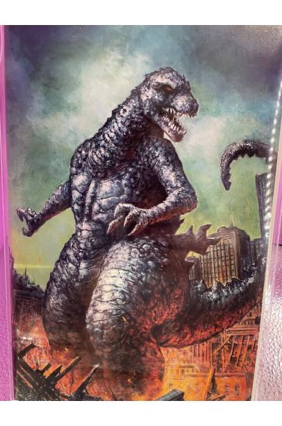 Godzilla 70th Anniversary #1 Johnny Desjardins Exclusive Virgin Var