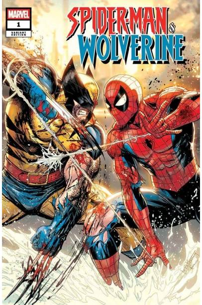 SPIDER-MAN & WOLVERINE #1 exclusive Tyler Kirkham Var