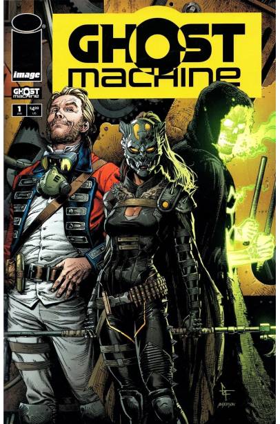 GHOST MACHINE #1 SIGNED BY GEOFF JOHNS C/W COA