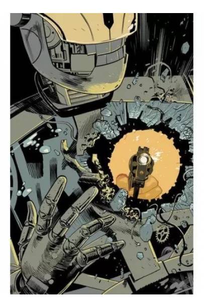 We're Taking Everyone Down With Us #1 Cover C Die Cut SIGNED BY MATTHEW ROSENBERG C/W COA