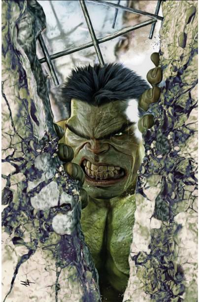 HULK #1 MARCO TURINI EXCLUSIVE VIRGIN VARIANT