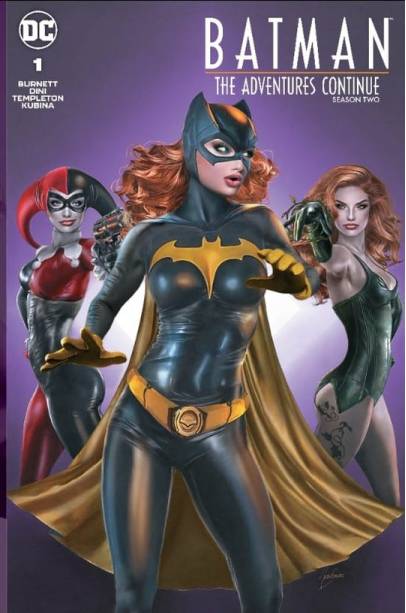 BATMAN THE ADVENTURES CONTINUE SEASON TWO #1 NATALI SANDERS HARLEY QUINN #12 HOMAGE