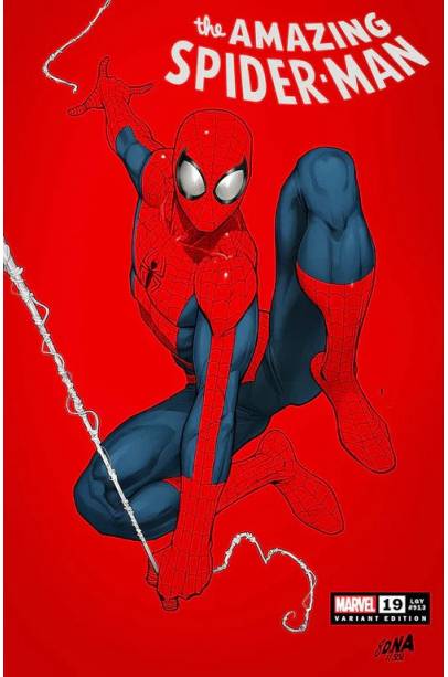 0 AMAZING SPIDER-MAN #19 DAVID NAKAYAMA EXCLUSIVE VAR