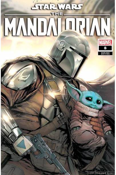 0 STAR WARS: THE MANDALORIAN #8 TYLER KIRKHAM EXCLUSIVE VAR