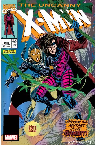 0      [FOIL] UNCANNY X-MEN #266 EXCLUSIVE FACSIMILE EDITION FIRST APP OF GAMBIT