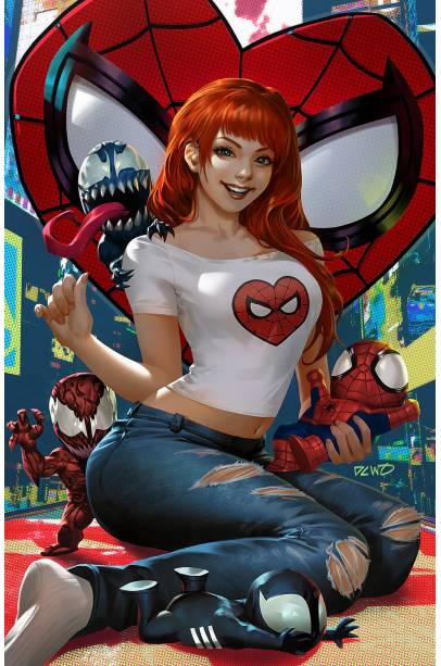 0       AMAZING SPIDER-MAN #53 DERRICK CHEW VIRGIN EXCLUSIVE VAR