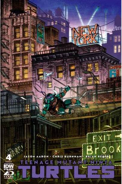 Teenage Mutant Ninja Turtles #4 1 in 25 incentive var