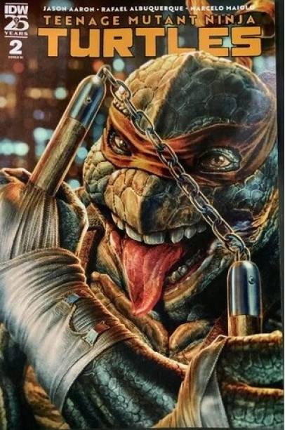 Teenage Mutant Ninja Turtles #2 1 in 75 incentive var Lee Bermejo