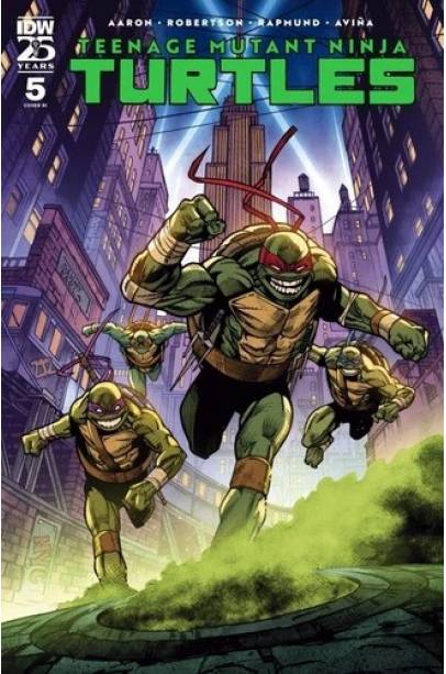 Teenage Mutant Ninja Turtles #5 1 in 25 incentive var