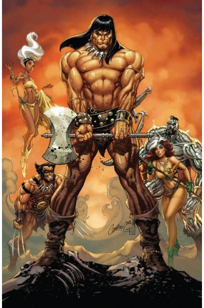 CONAN THE BARBARIAN #1 EXCLUSIVE VIRGIN CAMPBELL