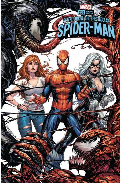 PETER PARKER SPECTACULAR SPIDER-MAN #300 LEG KIRKHAM CVR A