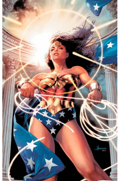 0 WONDER WOMAN #750  JAY ANACLETO EXCLUSIVE VIRGIN VAR LASSO