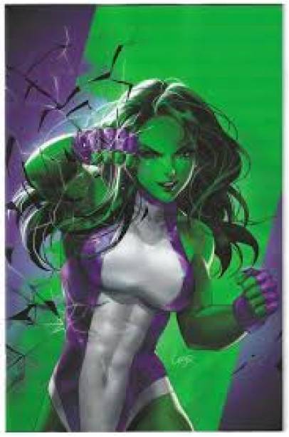 SENSATIONAL SHE-HULK #1 1 in 50 VIRGIN LEIRIX LI Ratio Var