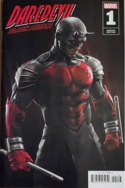 Daredevil: Black Armor #1 1 in 25 Grassetti Var