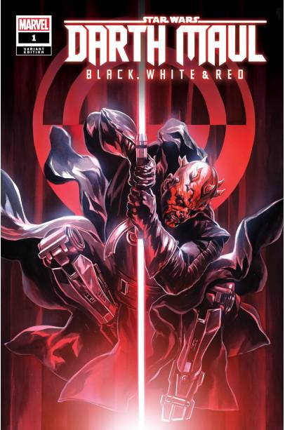 0    STAR WARS: DARTH MAUL - BLACK, WHITE & RED #1 FELIPE MASSAFERA EXCLUSIVE VAR