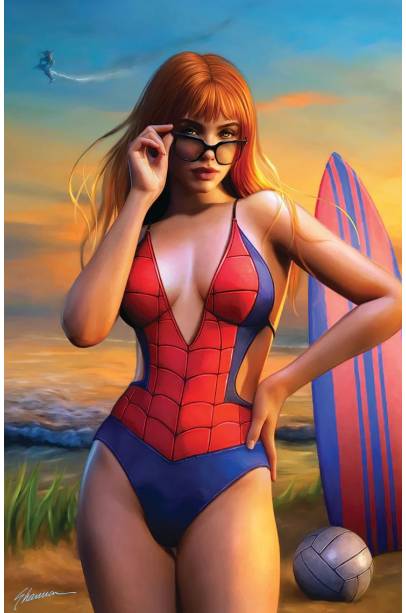 MARVEL SWIMSUIT SPECIAL #1 SHANNON MAER EXCLUSIVE VIRGIN
