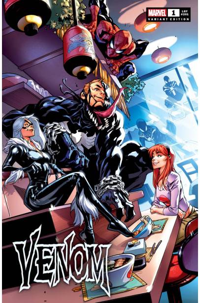 Venom Vol 5 #1 Midtown Exclusive Francesco Manna Variant Cover