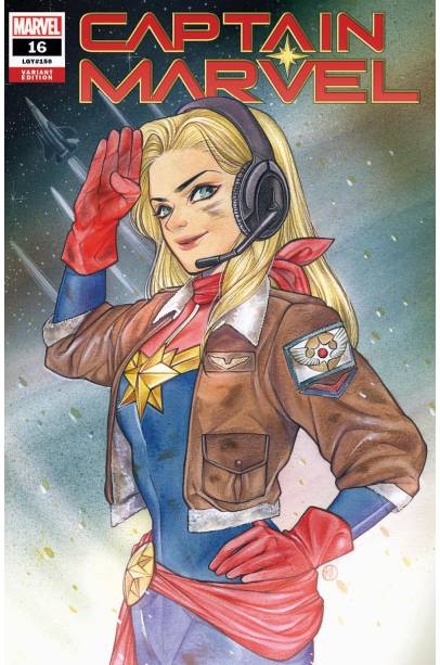 CAPTAIN MARVEL #16 (#150 Legacy) Peach Momoko Exclusive!