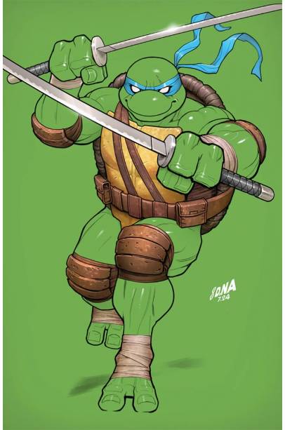 0     Teenage Mutant Ninja Turtles (2024) #3 David Nakayama Virgin Color Bleed Exclusive Var