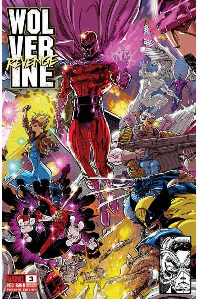 0     Wolverine Revenge #3 Red Band Kaare Andrews Connecting Cover Exclusive Var [Polybagged]