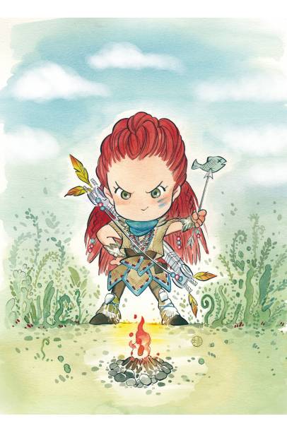 HORIZON ZERO DAWN #1-4 MOMOKO PACK
