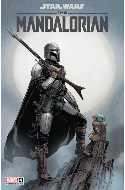 STAR WARS: THE MANDALORIAN 4 PATCH ZIRCHER EXCLUSIVE VARIANT