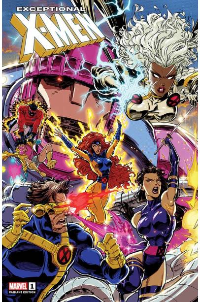 0     Exceptional X-Men #1 Kaare Andrews Exclusive Connecting Var