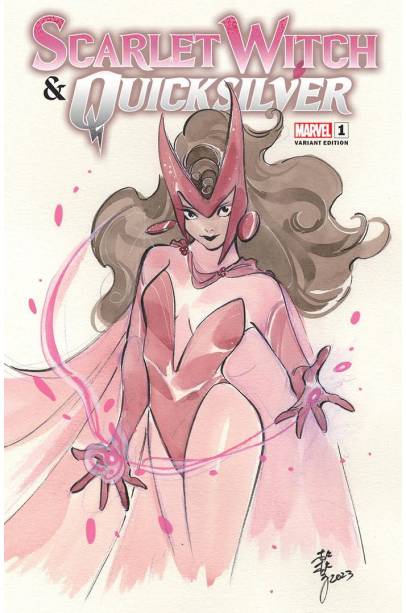 0    SCARLET WITCH & QUICKSILVER #1 PEACH MOMOKO EXCLUSIVE VAR