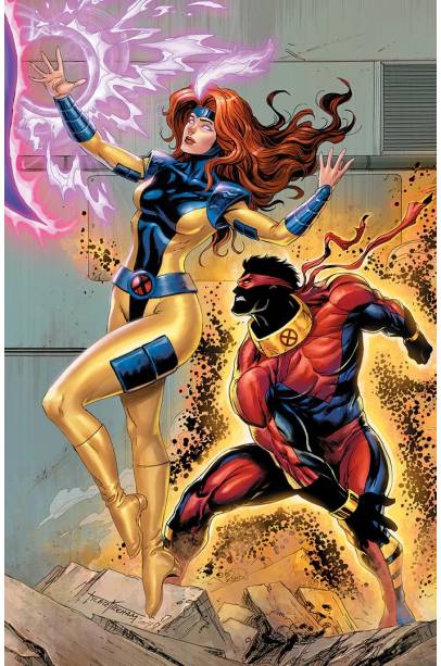 X-MEN #9 Tyler Kirkham Connecting cover Exclusive Virgin Var