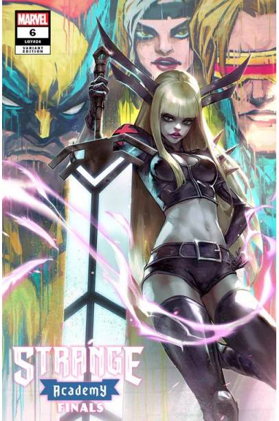 0 STRANGE ACADEMY: FINALS #6 IVAN TAO EXCLUSIVE GRAFFITI WALL VAR