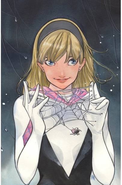 0 EDGE OF SPIDER-VERSE #1 PEACH MOMOKO EXCLUSIVE VIRGIN VAR