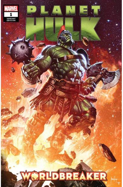 0 PLANET HULK: WORLDBREAKER 1 MICO SUAYAN EXCLUSIVE VARIANT