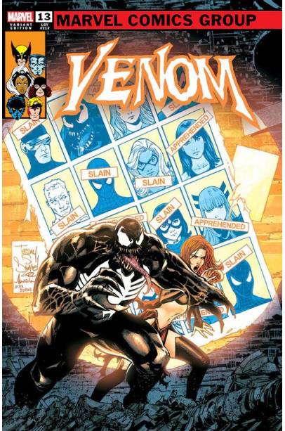0 VENOM #13 TONY DANIEL EXCLUSIVE VARIANT