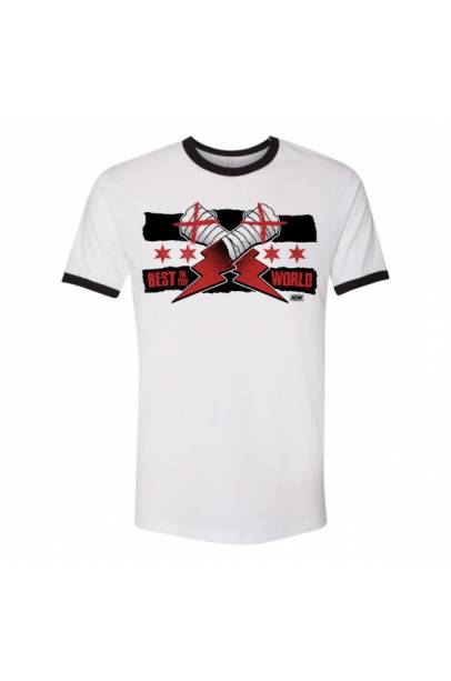 CM Punk - Best in the World Ringer T-shirt