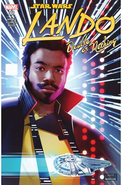 STAR WARS LANDO DOUBLE OR NOTHING COMPLETE SET #1-5