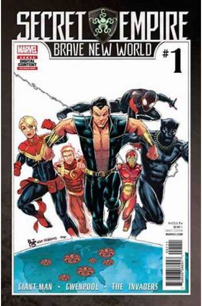 SECRET EMPIRE BRAVE NEW WORLD 1 #1-4