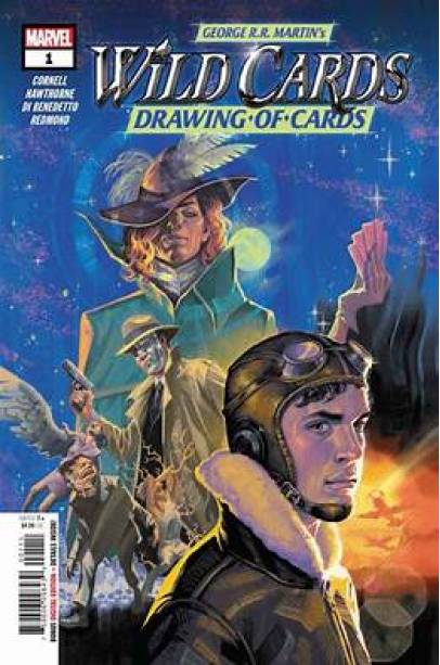 WILD CARDS DRAWING OF CARDS #1-3 (OF 4)