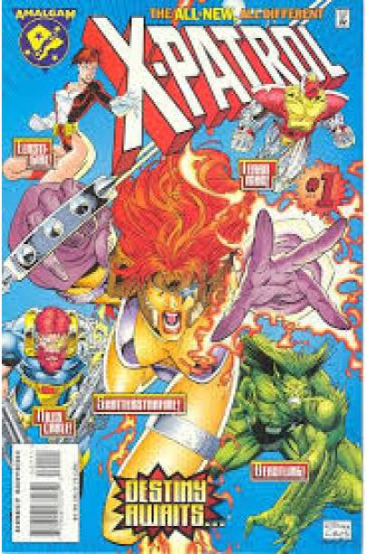 MARVEL/DC AMALGAM UNIVERSE  X-PATROL #1 1996