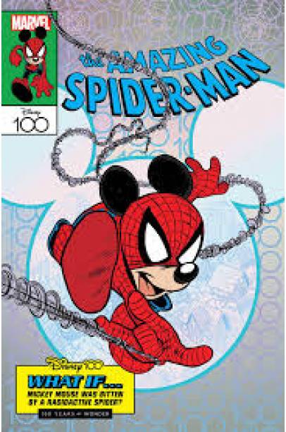AMAZING SPIDER-MAN #35 CLAUDIO SCIARRONE DISNEY100 VAR