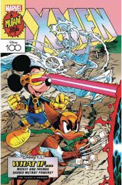AMAZING SPIDER-MAN #39 MANGIATORDI DISNEY100 X-MEN VAR